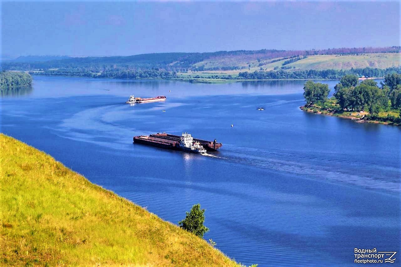 Река Волга и Кама