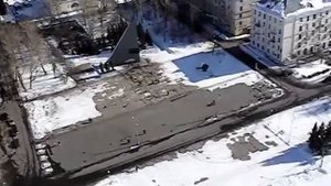 Архангельск с высоты птичьего полета.