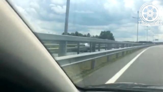 По встречке на приморском кольце. Калининградская область. смотреть онлайн