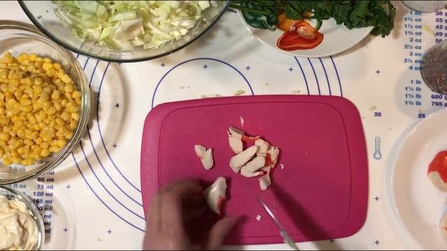ღ САЛАТ ВЕСЕННИЙ. ВКУСНЫЙ И ПРОСТОЙ САЛАТ.[викабриника]