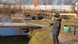 Рыбалка в Мулянке | Большая рыба Толстолобик | Платный водоем в Екатеринбурге | спининг TEAM DUBNA