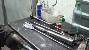 Фрезер 676 обслуживание и ремонт 8я часть, сверлю шпиндель