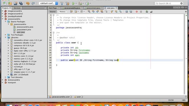 Part 1 Connect Apache Cassandra to Java смотреть онлайн