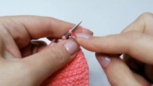 Пинетки спицами для начинающих - простые пинетки на двух спицах