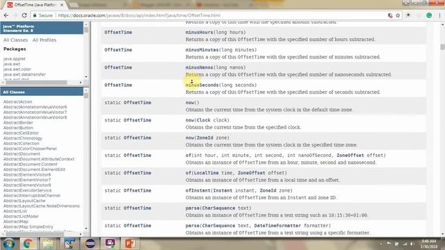 Java 8 OffsetTime Class Introduction | Java 8 Date and Time | Java Date and Time