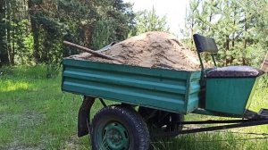 Мотоблок Форте. Дизель на 100км.