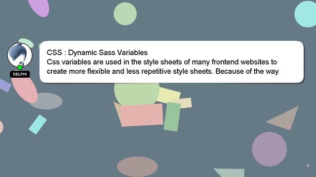 CSS : Dynamic Sass Variables смотреть онлайн