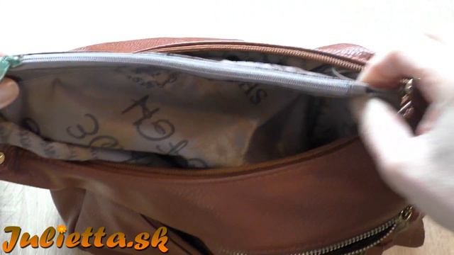 Кожанная сумка через плечо (Aliexpress)