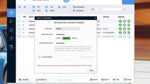 Иницилизация камеры Dahua c помощью ConfigTool