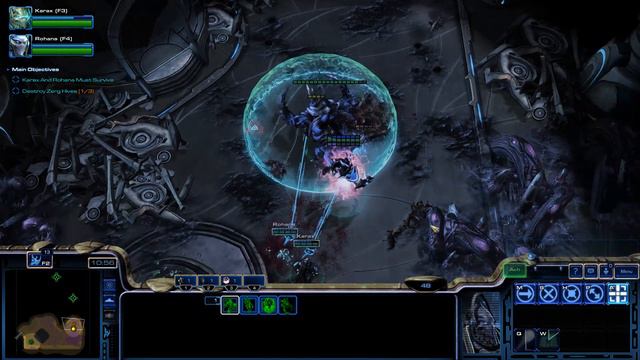 StarCraft 2 Ambivalence Campaign Mission 6 - Khalai Cohort смотреть онлайн