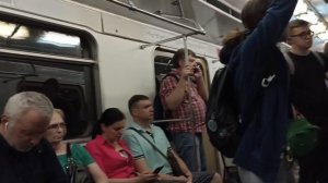 Поездка на "номерном" // Замоскворецкая линия // Московское метро // 1 июля 2022 года