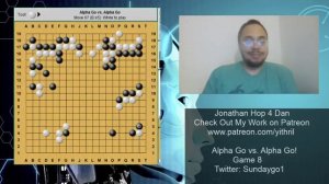 Alpha Go vs. Alpha Go (Game 8) - Go From Another Dimension