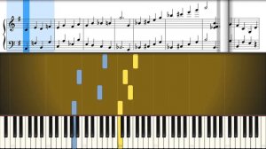 Mendelssohn - Violin concerto Op. 64 (easy piano tutorial)