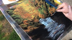 The Joy of Spray  - Fallen Tree - Spray Paint Art