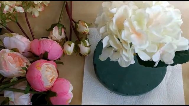 Цветочная композиция своими руками