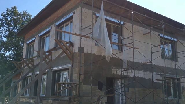 Отделка фасада камнем. Кому доверить работу или как не испортить травертин? смотреть онлайн