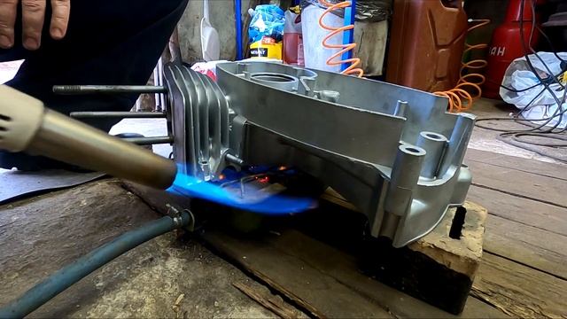Сборка мотора Ява 634 (Jawa 634) ч.1
