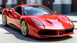 Ferrari 488 GTB Масштаб 1:32 bburago Модель машины