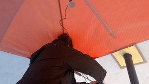 обустройство зимней палатки