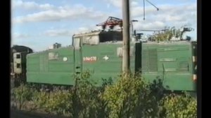 Электровозы IIКП4А и ВЛ41 в Москве 1994 год