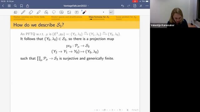 Valentijn Karemaker, Mass formulae for supersingular abelian varieties