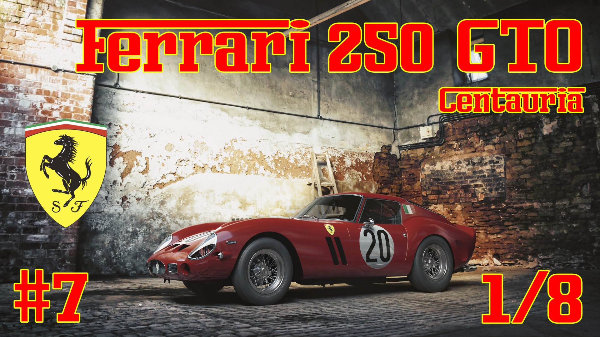 Сборка Ferrari 250 GTO - Part 7 | Centauria | 1/8