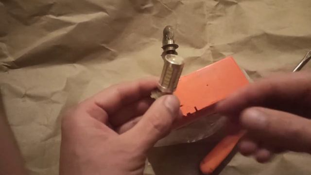 Обзор Диодная лампа для скутера 5600к 12вольт смотреть онлайн