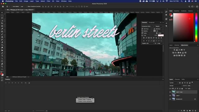 How to Make an Animated GIF in Photoshop смотреть онлайн