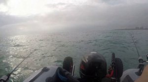 РЫБАЛКА  НА НОВОЙ ЛОДКЕ В МОРЕ