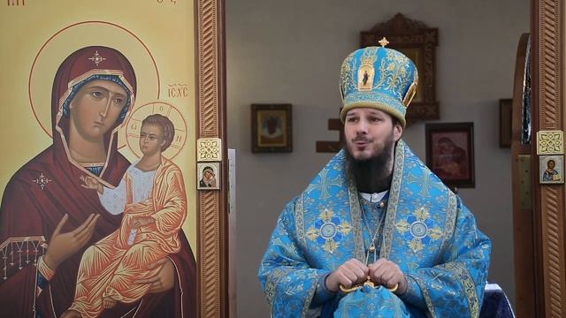 2021 10 28 Проповедь после Литургии в храме в честь иконы Божией Матери Спорительница хлебов смотреть онлайн