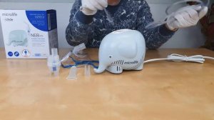 Inhalator tłokowy nebulizator Microlife NEB 410- review i sposób podłączenia