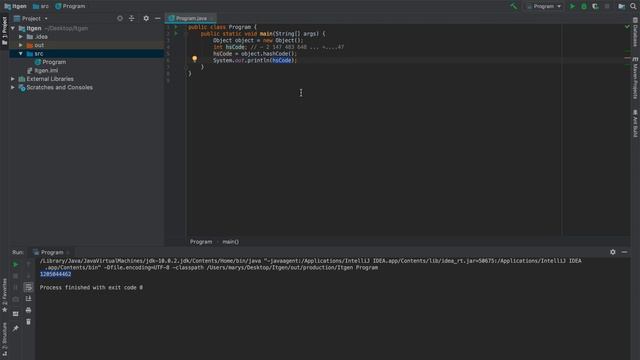 Уроки по Java. Класс Object: hashcode (1 часть)