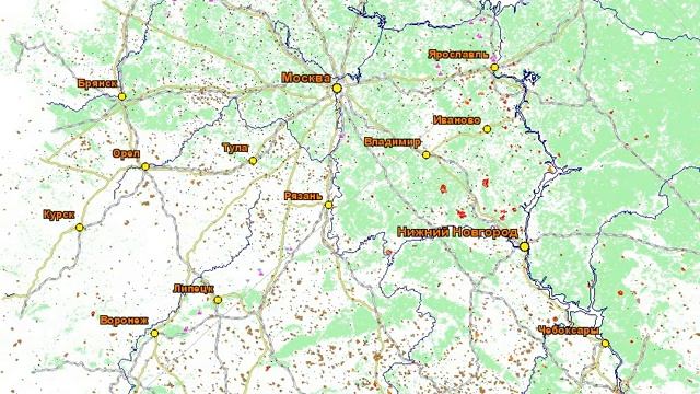 Хронология пожаров в центральной России смотреть онлайн