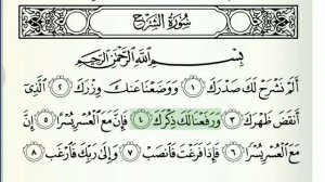 94. «Шарҳ» сураси