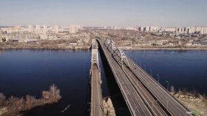 Мосты через Днепр в Киеве. Мост Патона. Дарницкий, Гаванский, Новый и Воскресенский мост - Киев в 4