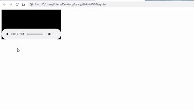Object tag in html | Embed audio, video or pdf file in web page | HTML basic lesson - 45