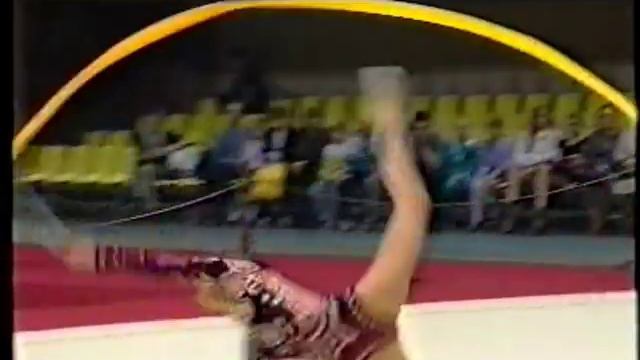 Alina KABAEVA ribbon - 1999 RG Russian Championships AA