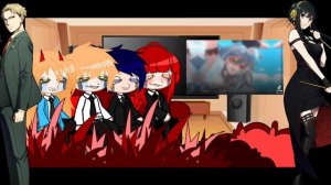 Anime Chainsaw Man's reaction to  y/n!!Реакция Аниме Человек бензопила на т/и часть 4/5