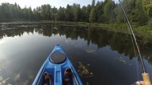 Рыбалка на карася с каяка