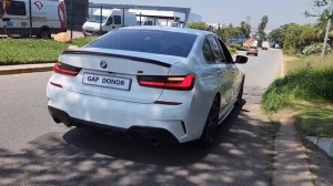 BMW G20 330i Downpipe x Res Delete  exhaust sound (Stage 2 tuned)
