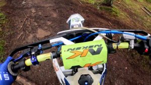Мокрый круг бронзы Hard Trail 2024, время ~1 час 10 минут