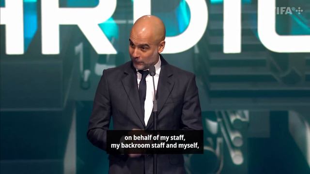 Pep Guardiola Is Named The Best FIFA Men’s Coach 2023