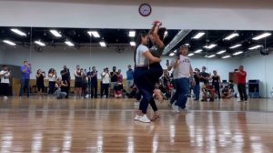 NOELIA PIA & STEPHANIE LUCERO Bachata Improv to Sobrio by Maluma, remix by DJ C