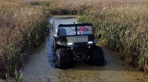 Вездеход Ярс по болоту