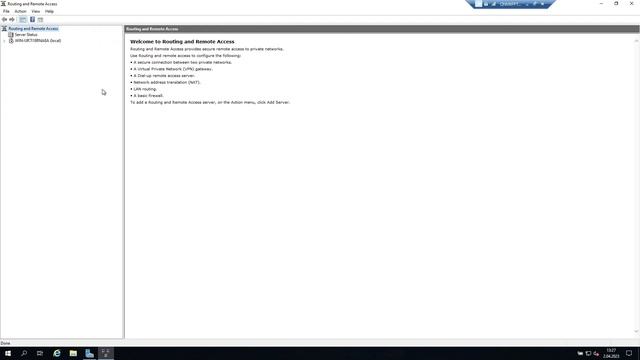 Configuring LAN with Windows Server 2019 - RRAS смотреть онлайн