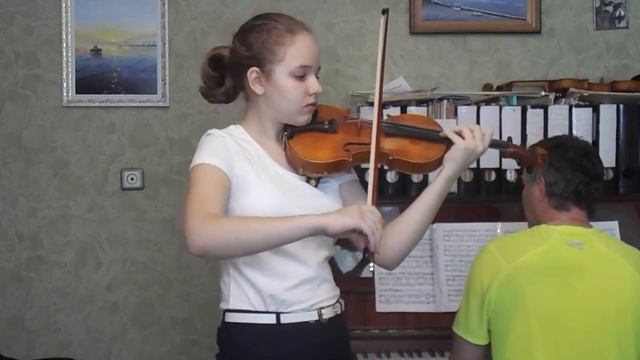 Гендель. Соната Ре мажор в IV ч. Крейслер. Прелюдия и аллегро в стиле Пуньяни. смотреть онлайн