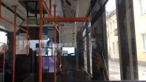 Поездка на троллейбусе МАЗ-ЭТОН-Т103 (142) Маршрут 103 | Новый информатор!