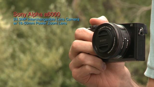 Click Tag - Sony Alpha a6000 24.3MP Interchangeable Lens Camera with 16-50mm Power Zoom Lens смотреть онлайн