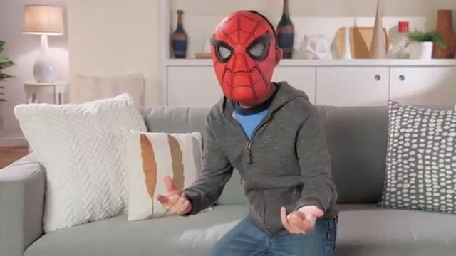 Интерактивная маска Человека-паука Spider Man Homecoming Spider Sight Mask смотреть онлайн