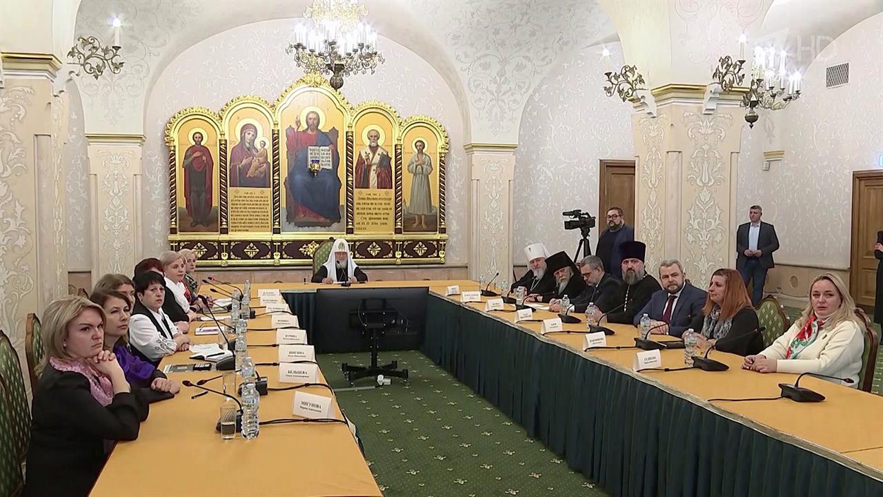 В Храме Христа Спасителя состоялся разговор о всесторонней поддержке бойцов, ветеранов и их близких